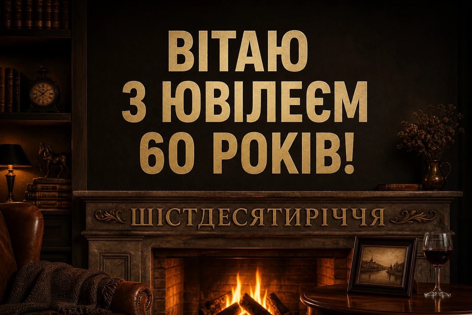 Привітання чоловіку з ювілеєм 60: вірші, проза та слова поваги