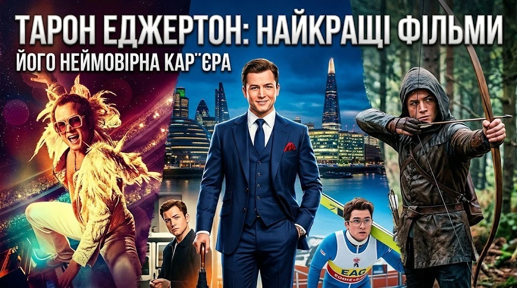 Найкращі фільми Тарона Еджертона усіх часів
