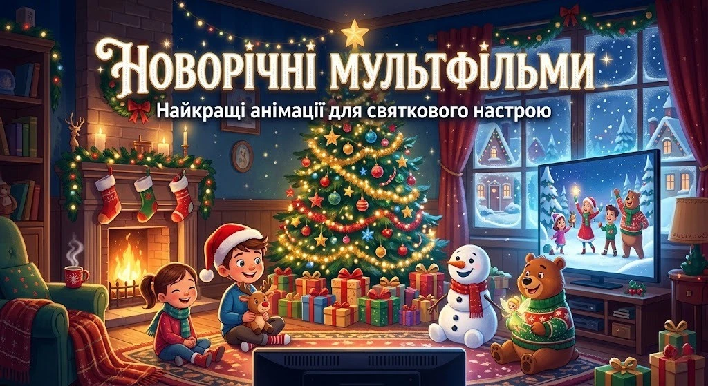 Найкращі новорічні мультфільми для перегляду всією родиною