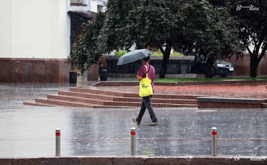 П’ятниця на Київщині принесе прохолоду та дощі
