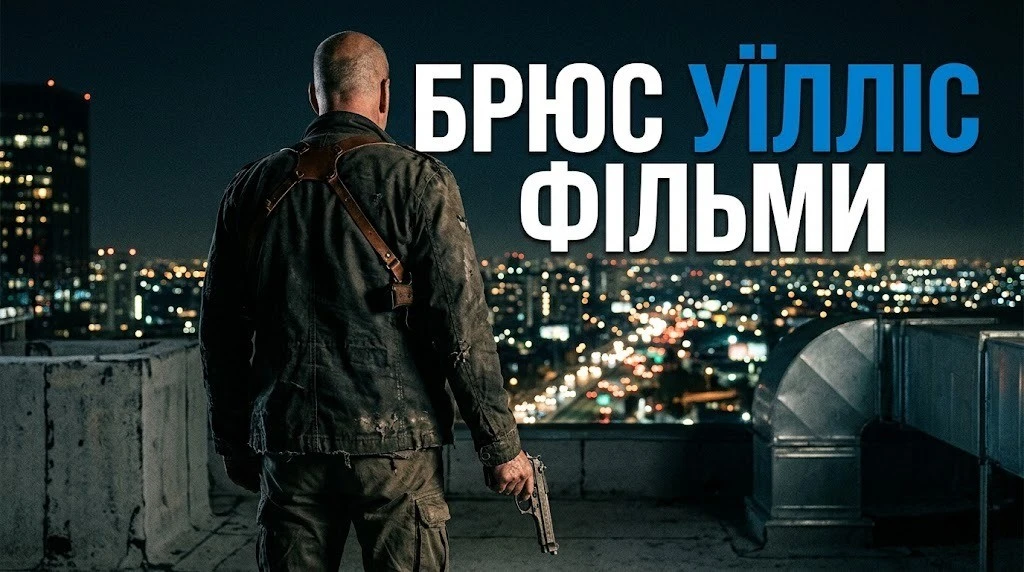 Культові фільми Брюса Вілліса у різних жанрах