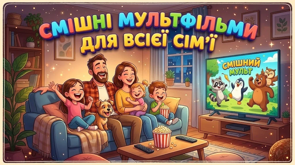 Добірка смішних мультфільмів для всієї сім’ї