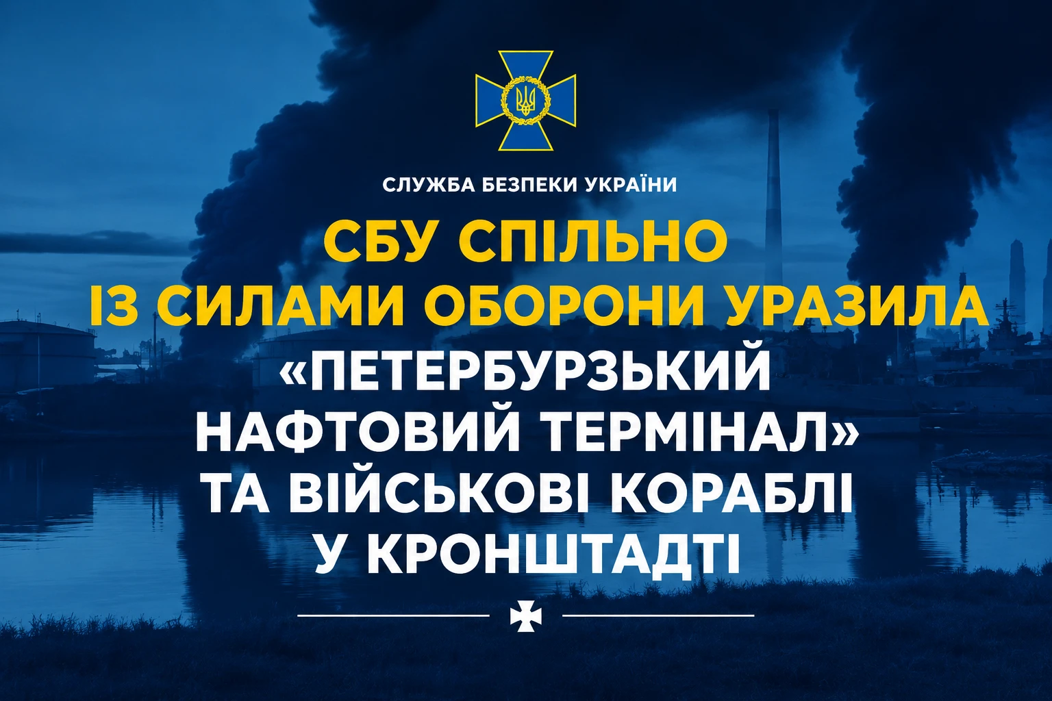 Безпілотники атакували стратегічні об’єкти РФ у Ленінградській області