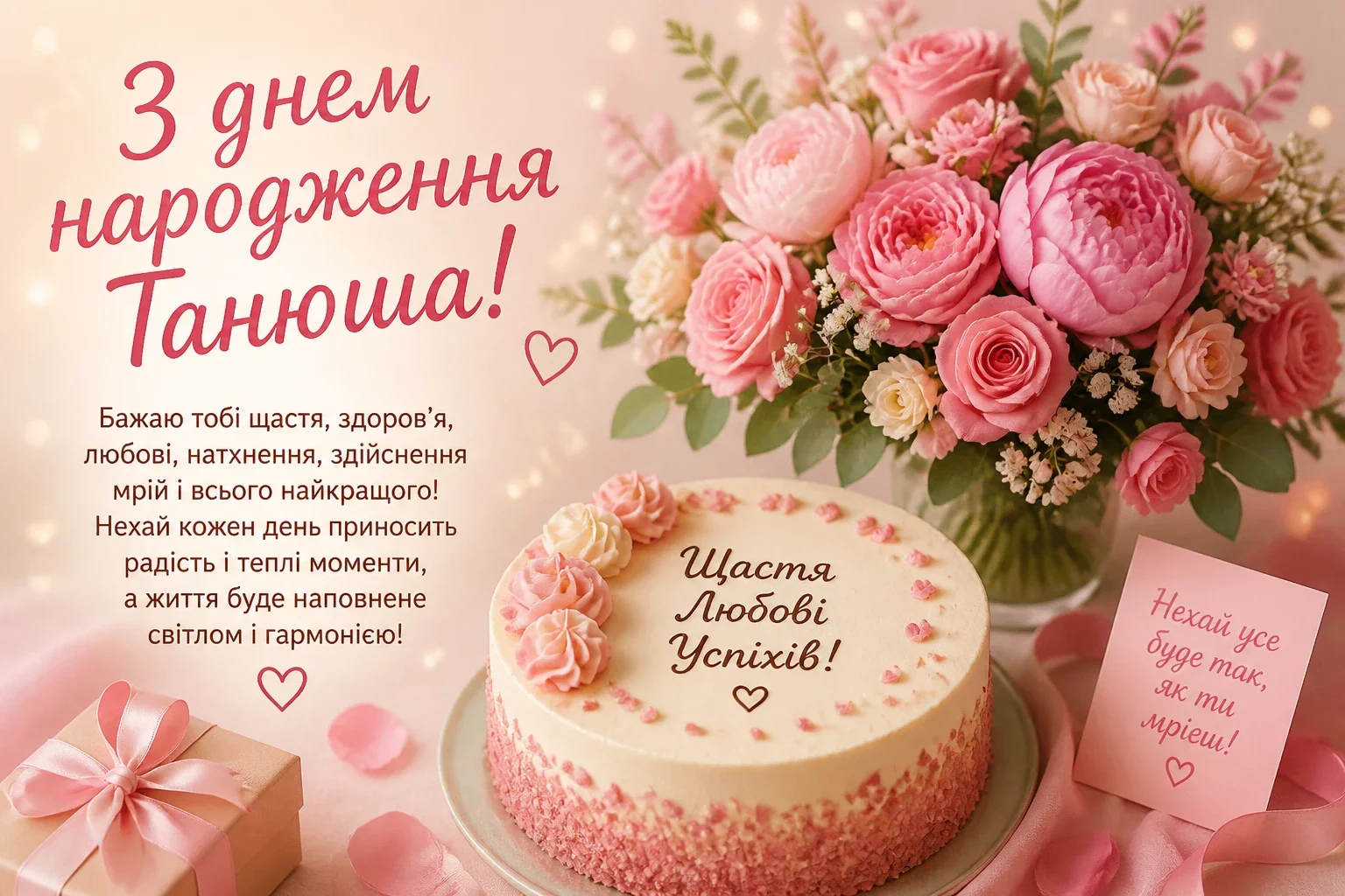 З днем народження Танюша