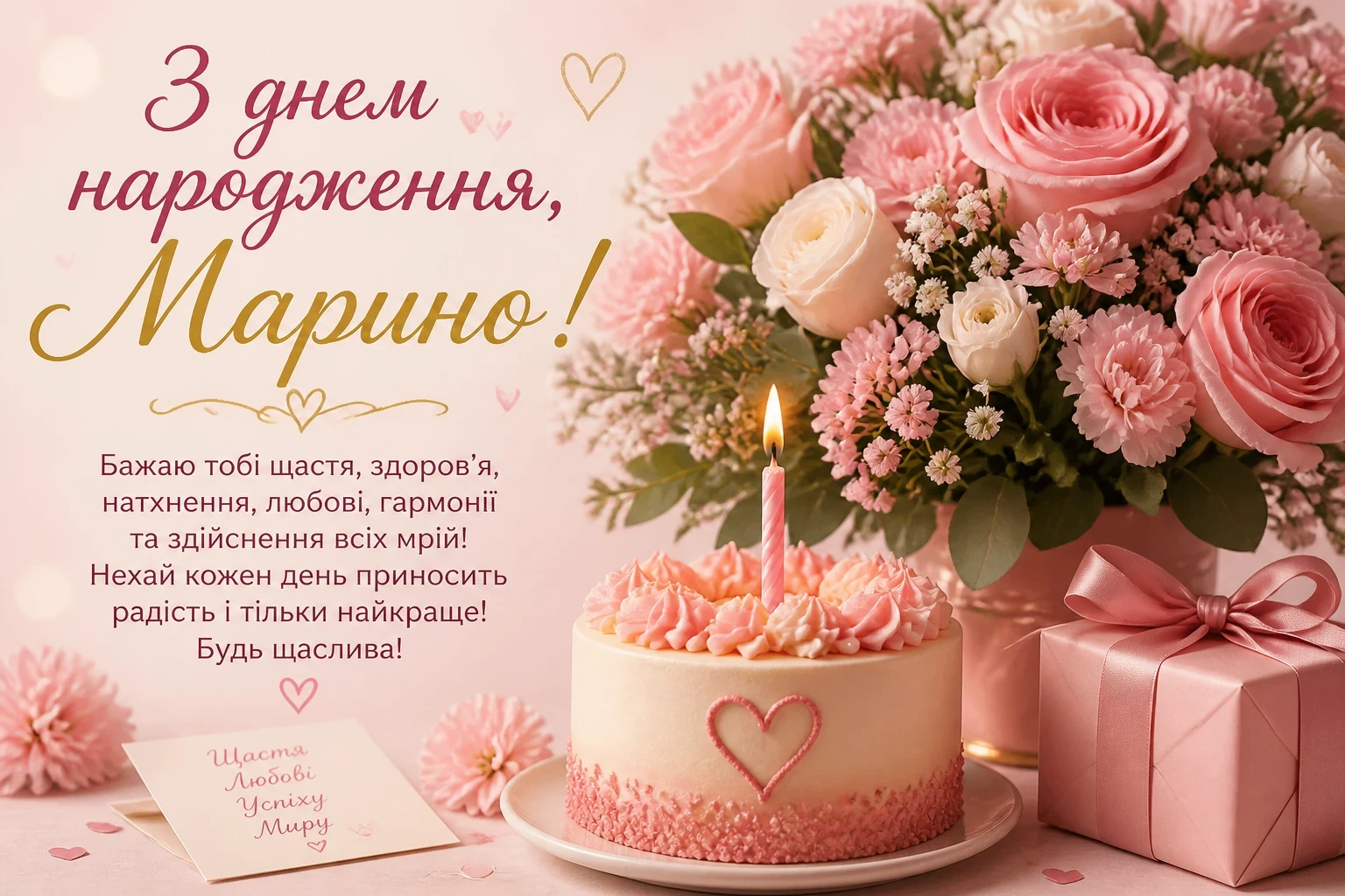 З днем народження, Марино