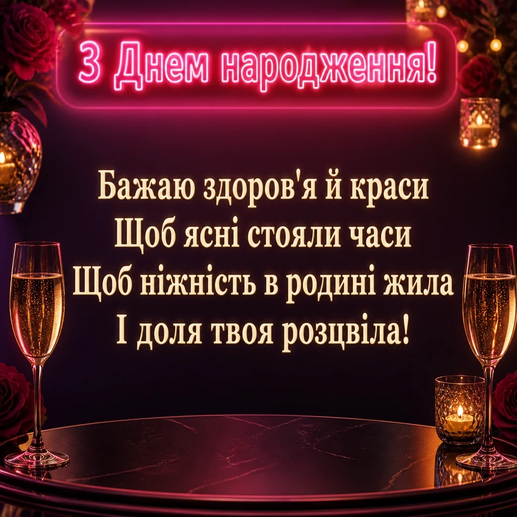 вітання з днем народження жінці вітання з днем народження жінці