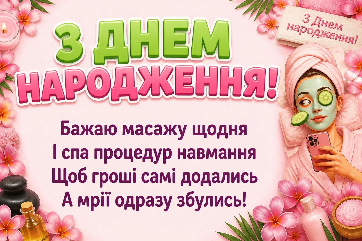 вітання з днем народження жінці вітання з днем народження жінці
