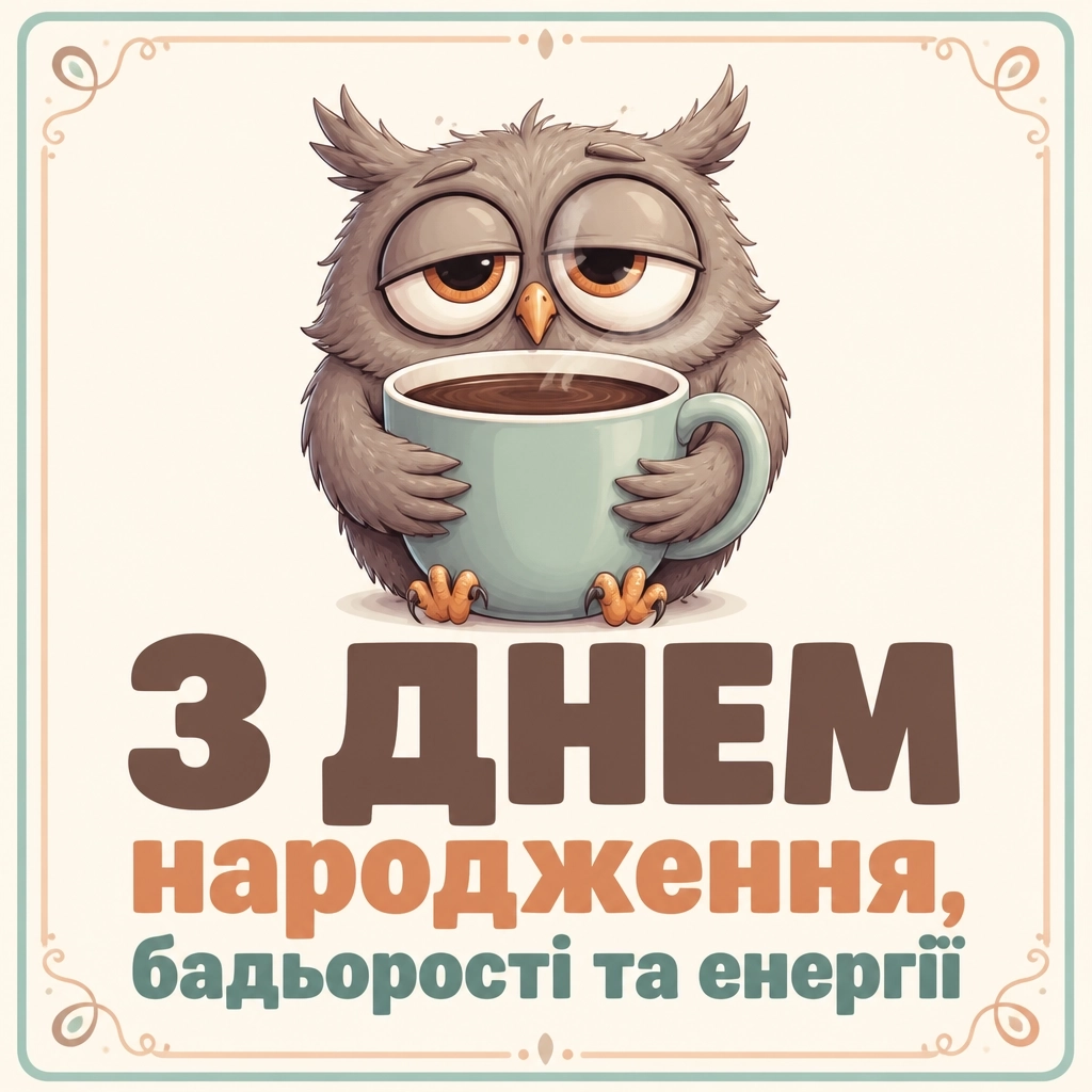 щирі вітання з днем народження