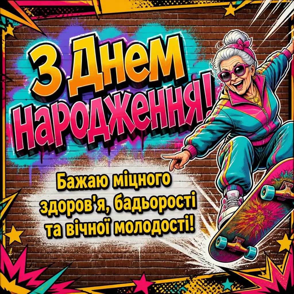 щирі вітання з днем народження