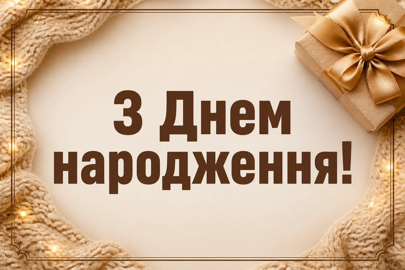 щирі вітання з днем народження