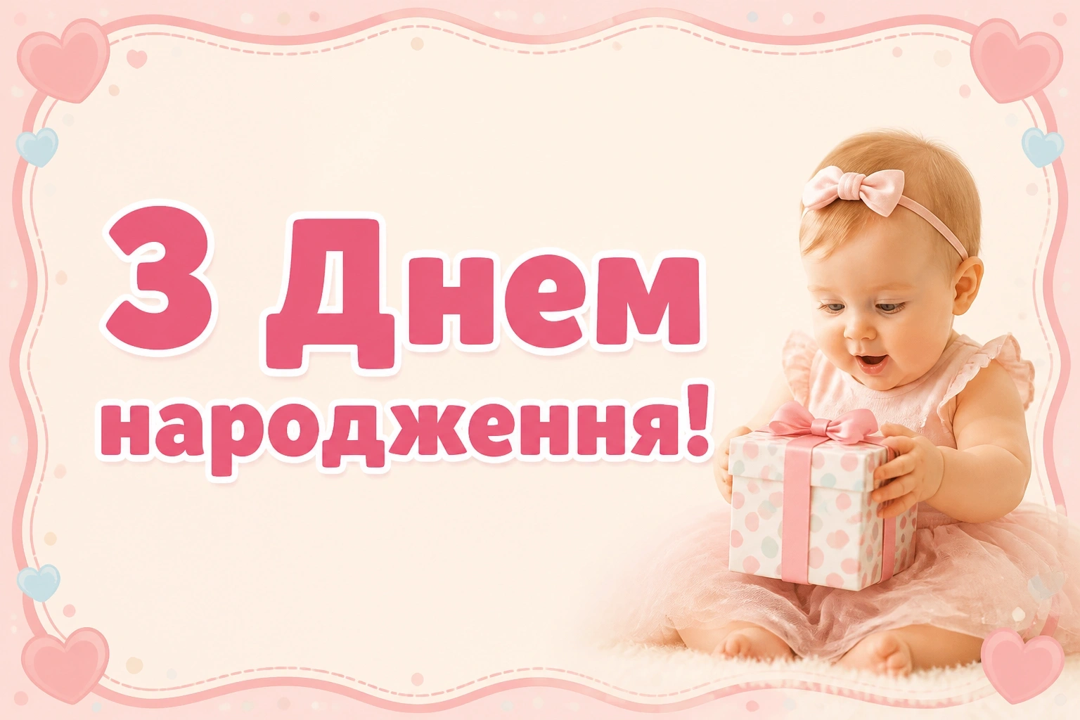 щирі вітання з днем народження