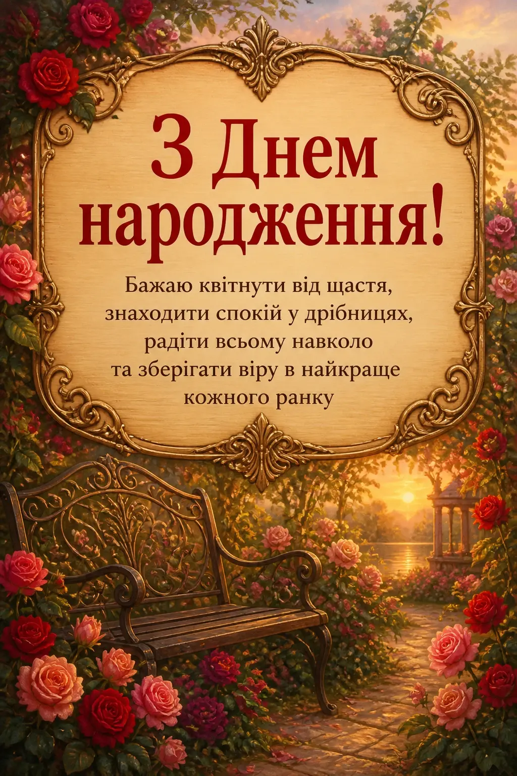 щирі вітання з днем народження