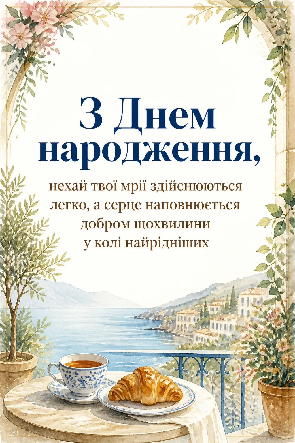 щирі вітання з днем народження