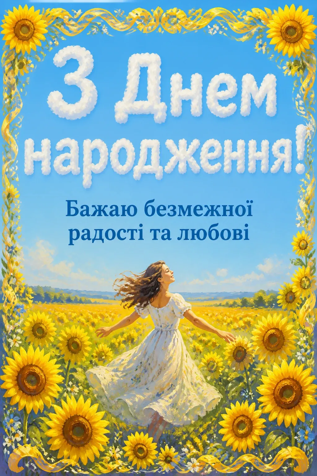щирі вітання з днем народження
