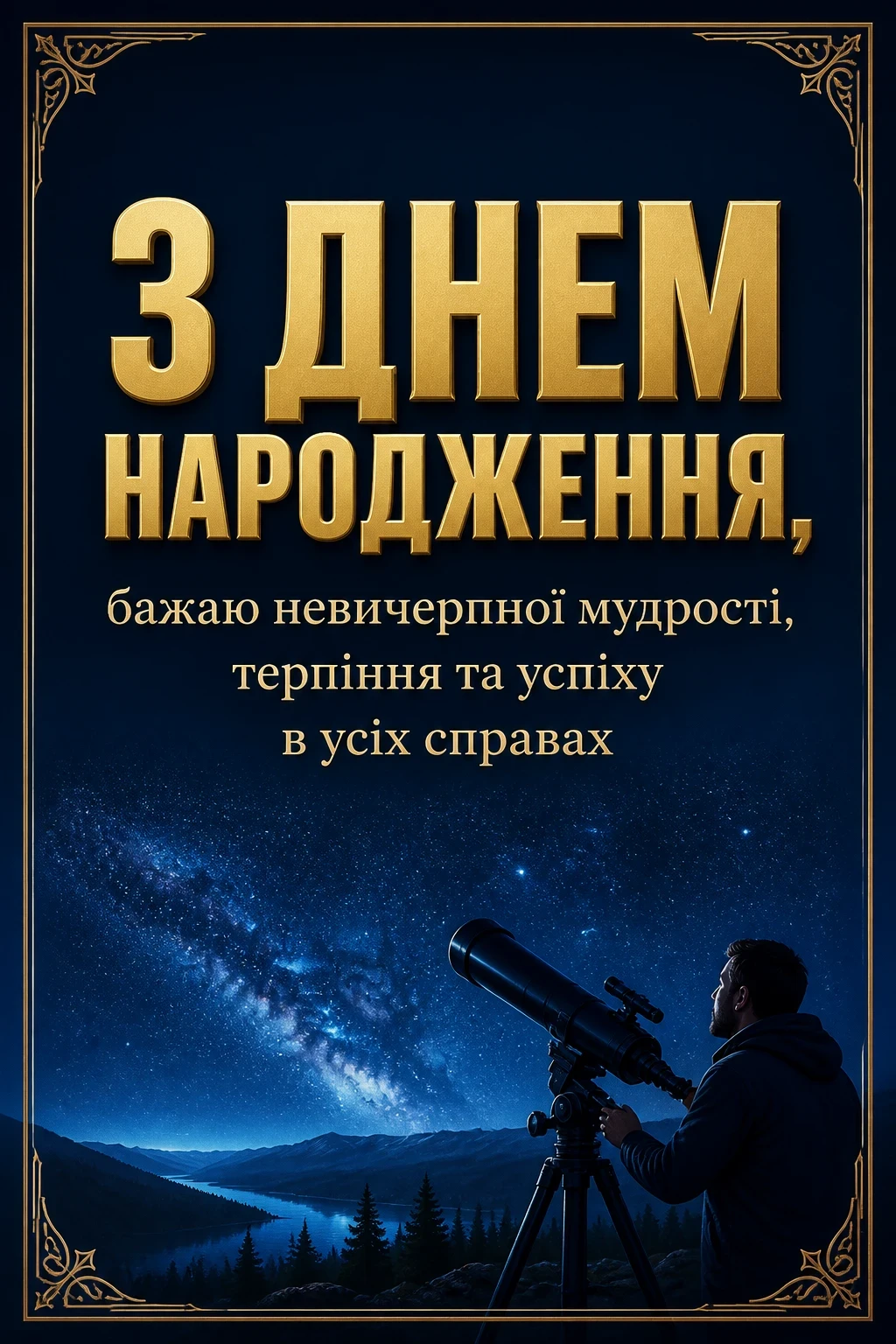 щирі вітання з днем народження
