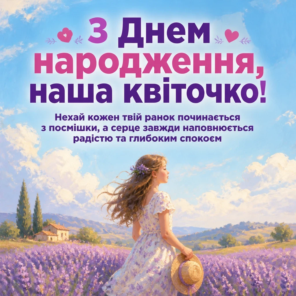 зворушливі привітання з днем народження внучці