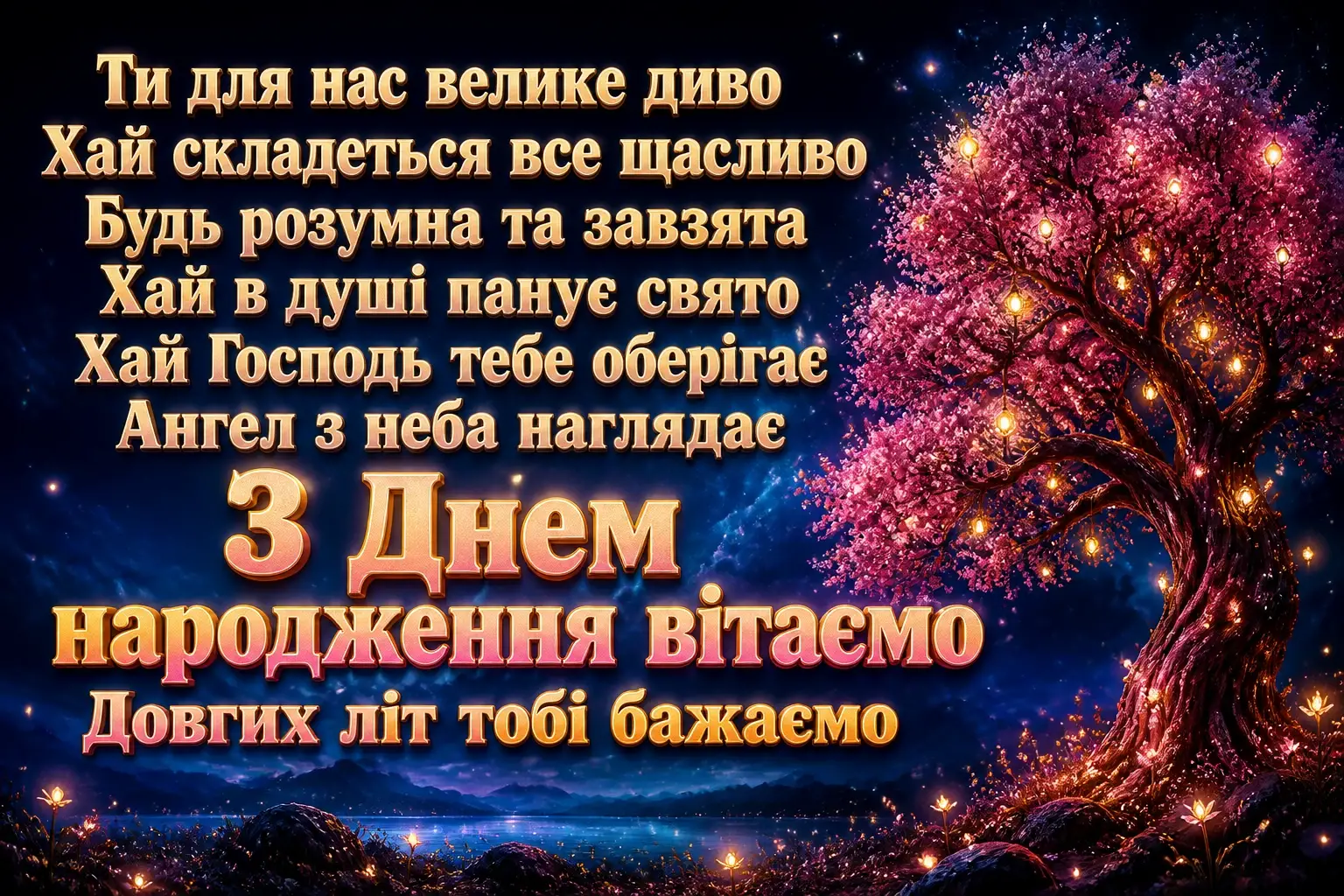 зворушливі привітання з днем народження внучці