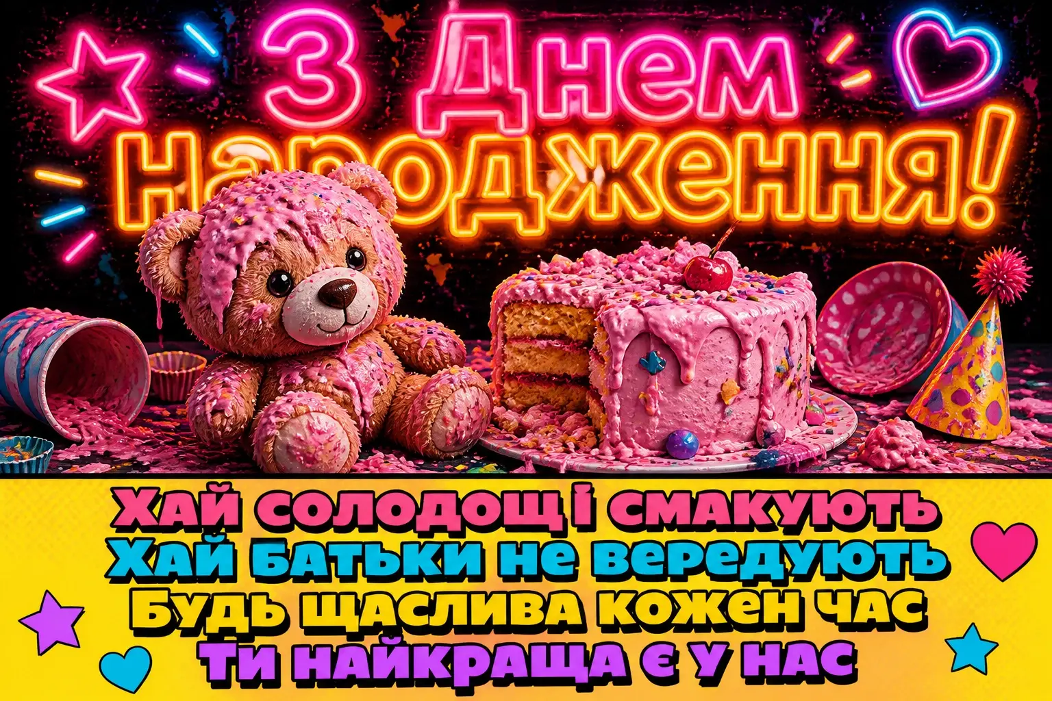 зворушливі привітання з днем народження внучці