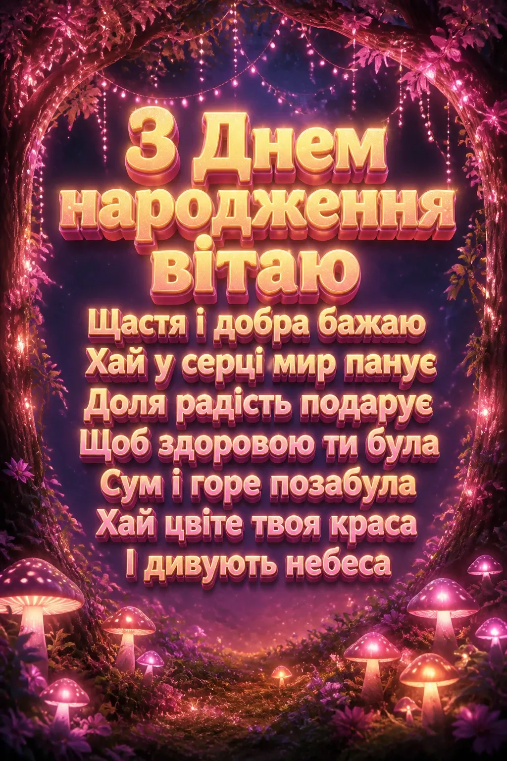 зворушливі привітання з днем народження внучці