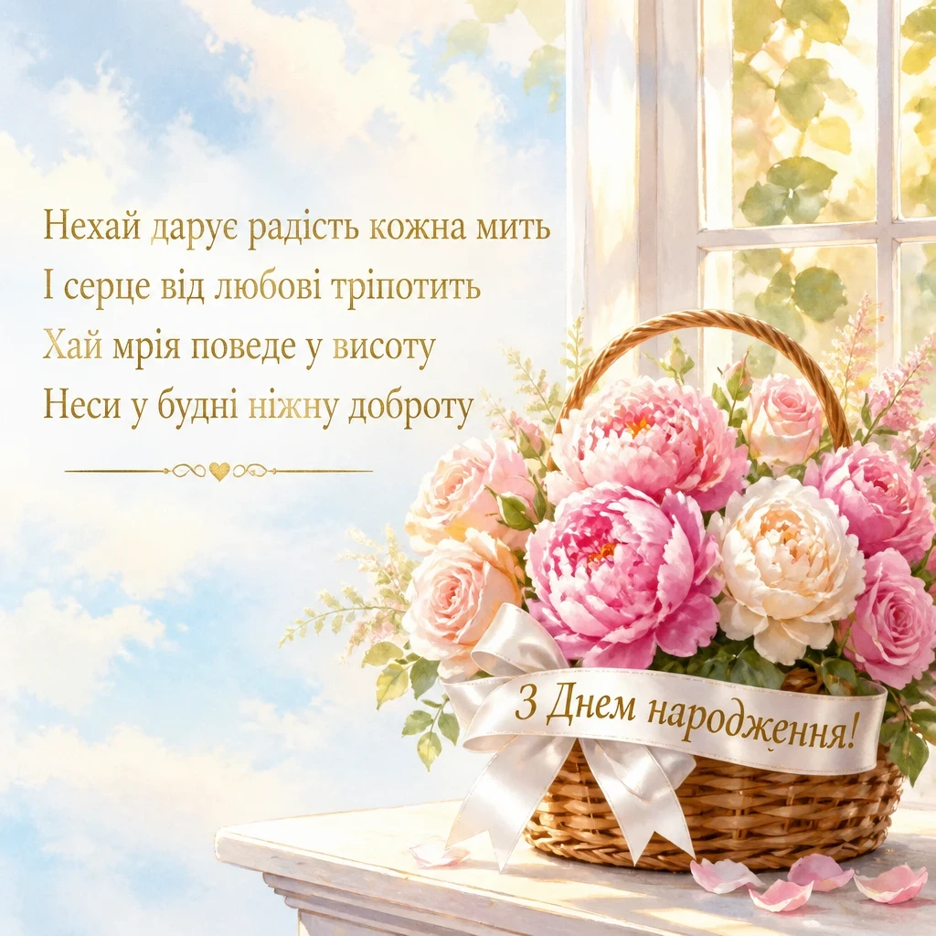 люба донечка з днем народження донечко