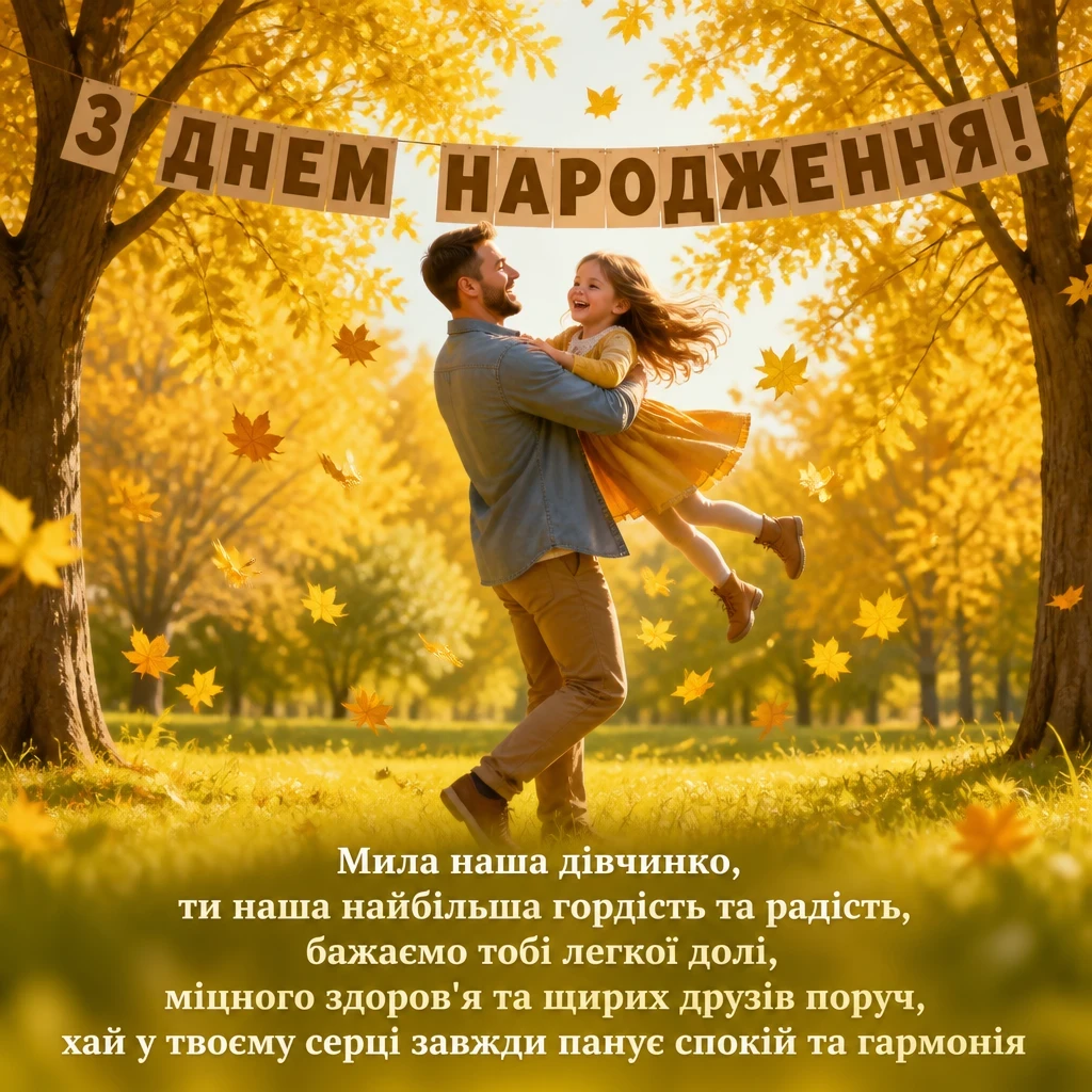 люба донечка з днем народження донечко