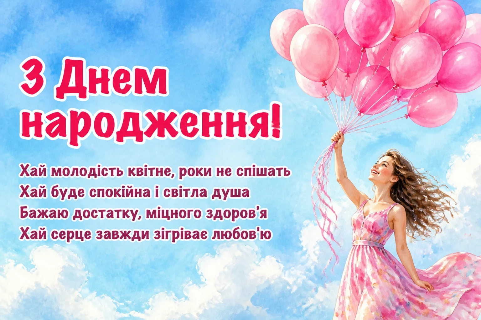 люба донечка з днем народження донечко