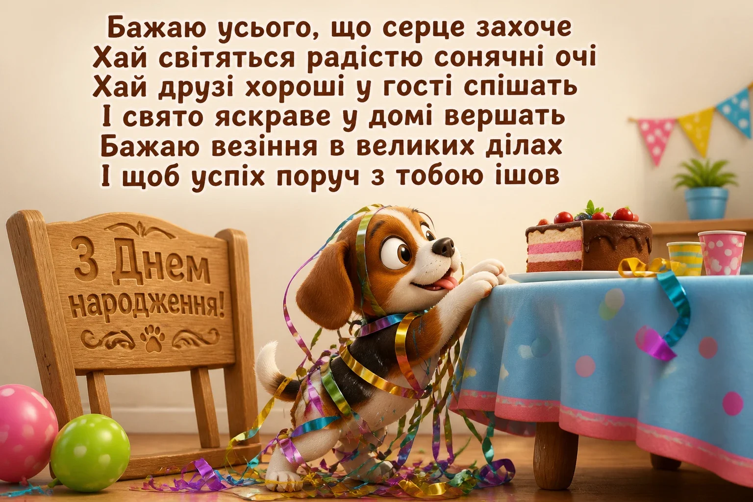 люба донечка з днем народження донечко