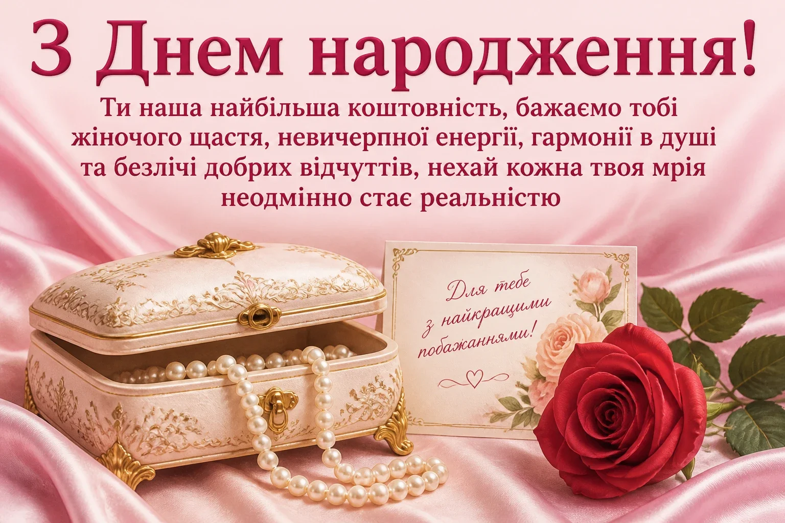 люба донечка з днем народження донечко