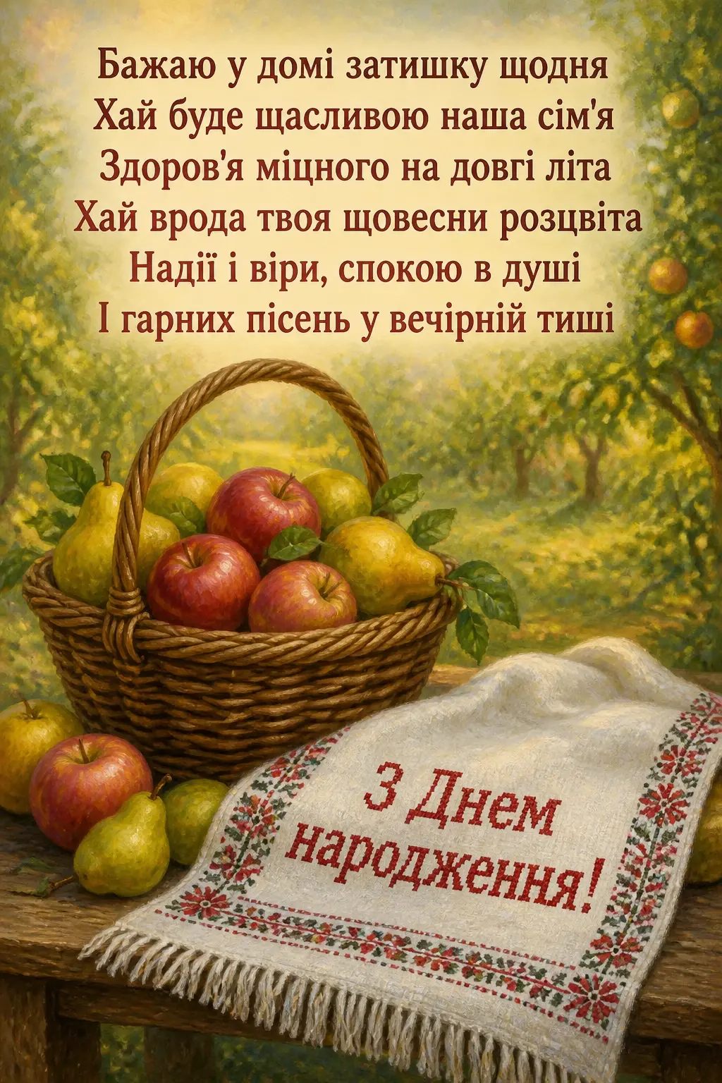 люба донечка з днем народження донечко