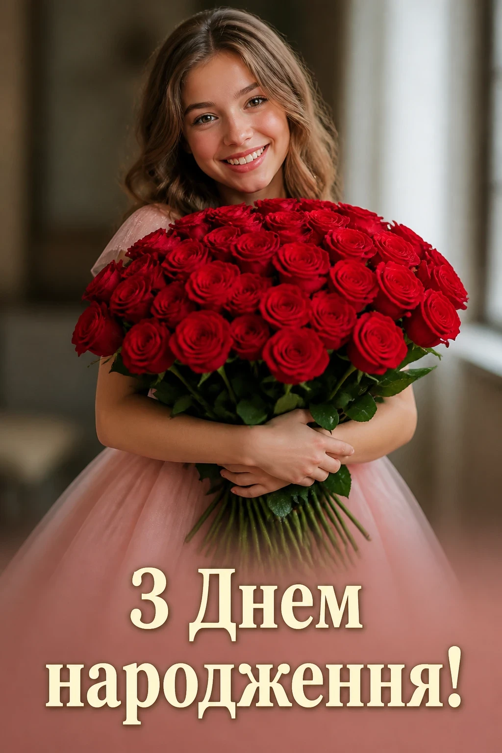 люба донечка з днем народження донечко
