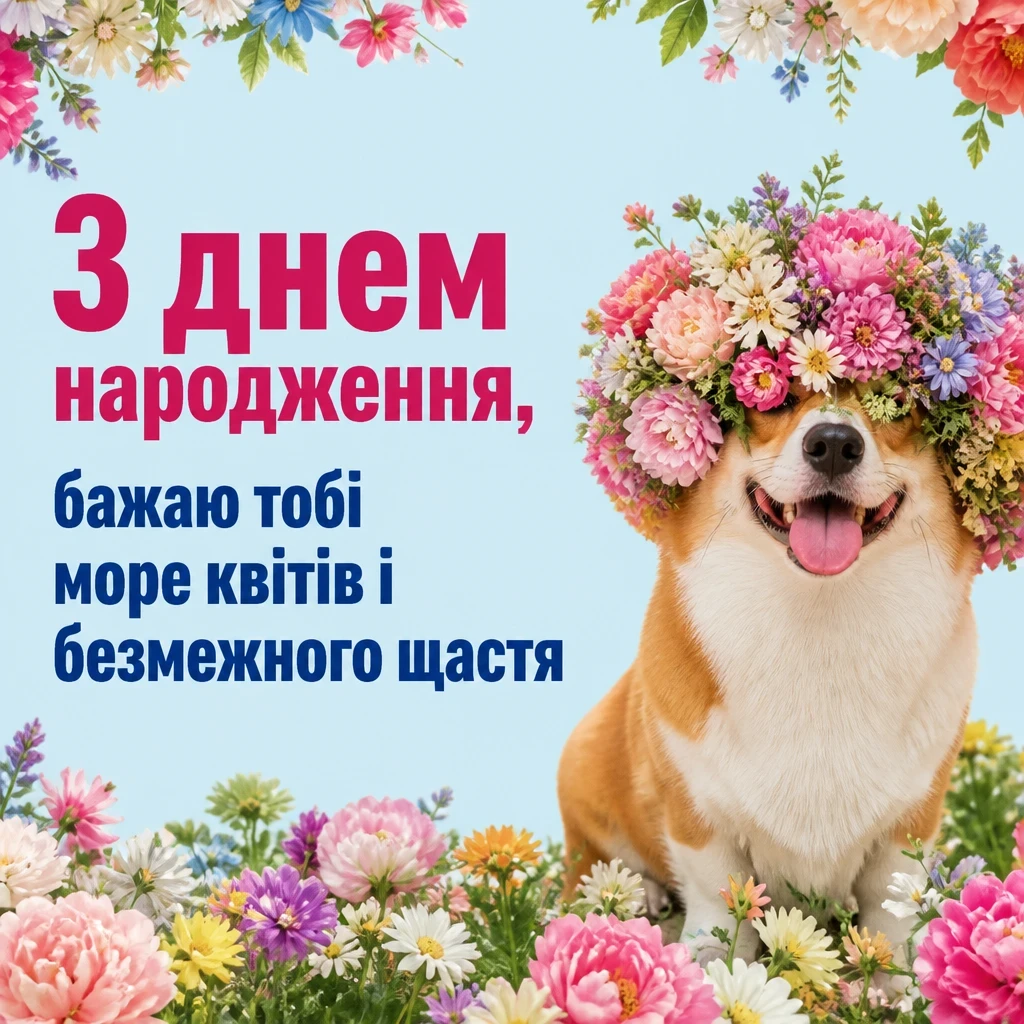 красиві привітання з днем народження жінці квіти