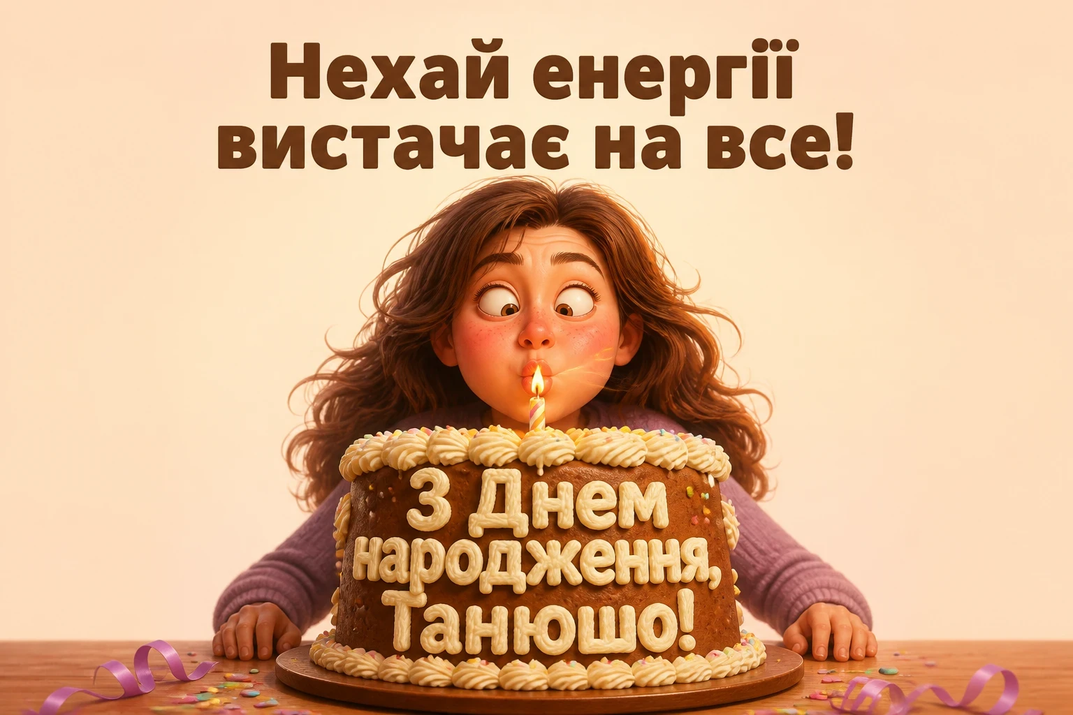 з днем народження танюша