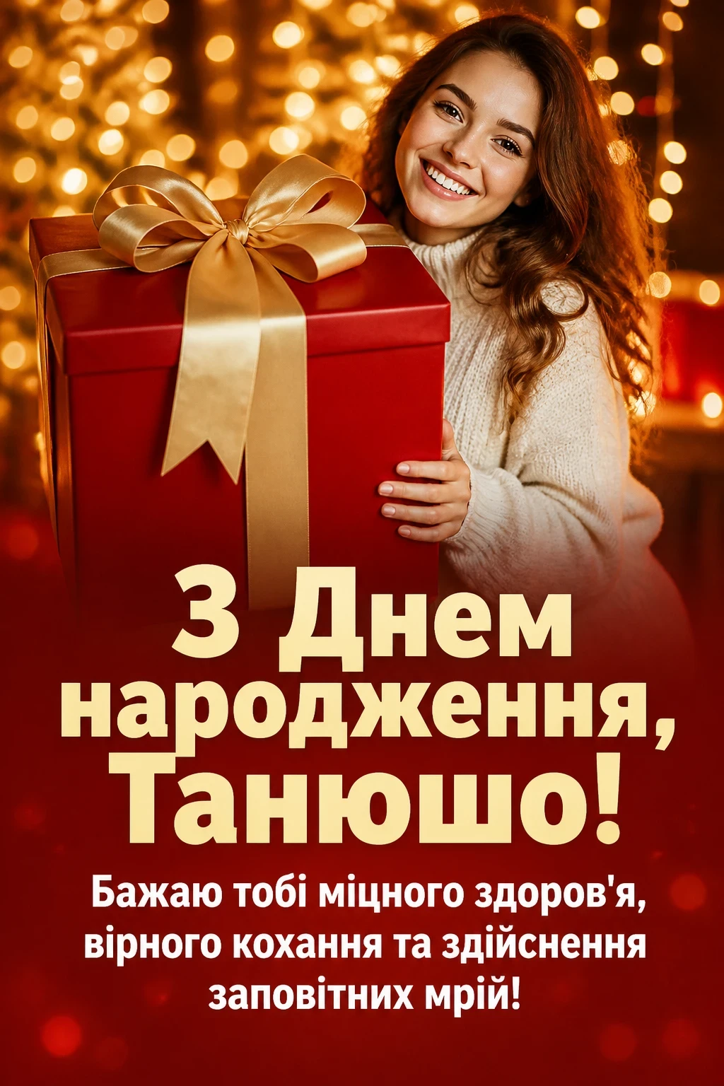 з днем народження танюша