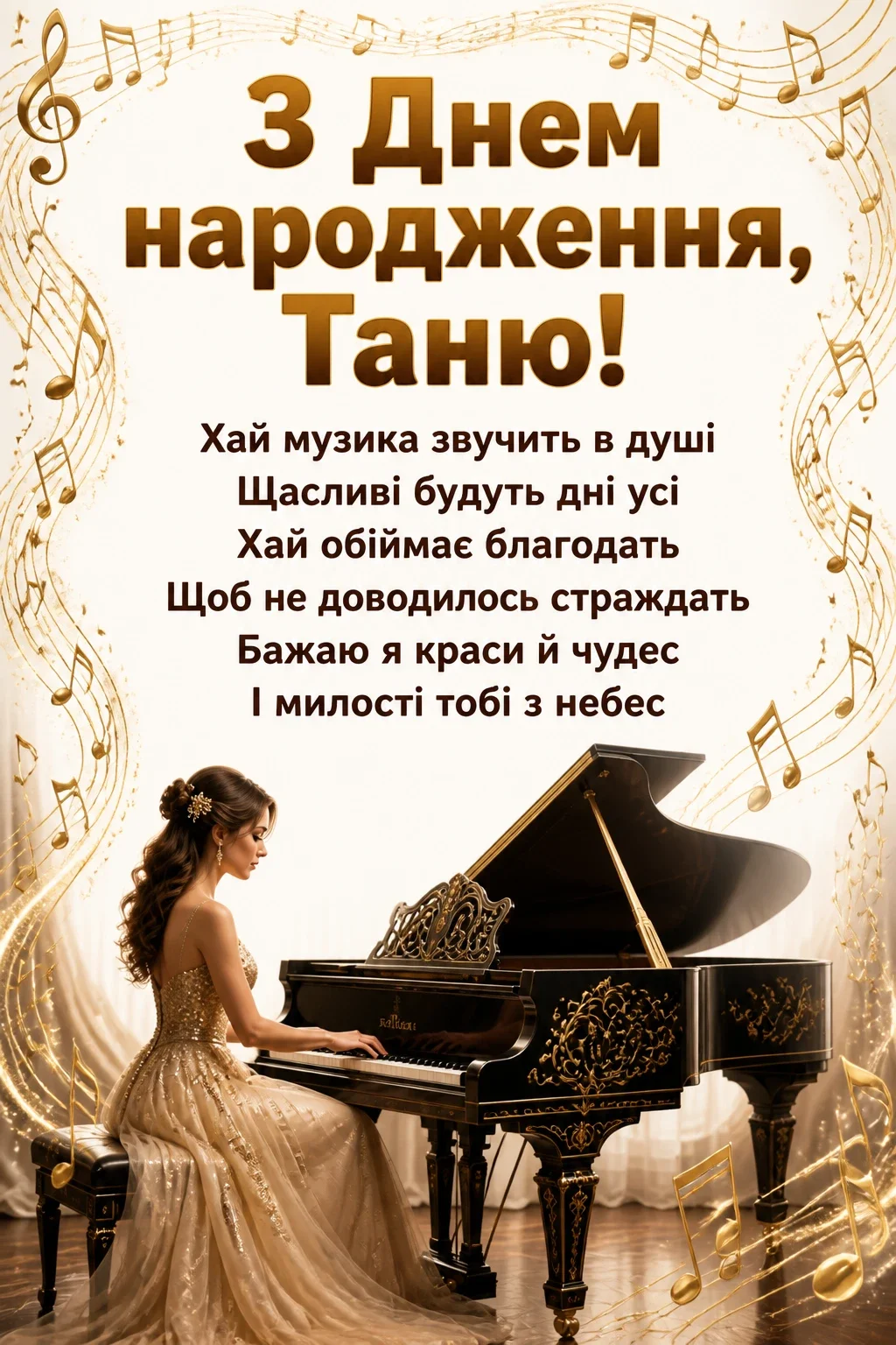 з днем народження таня
