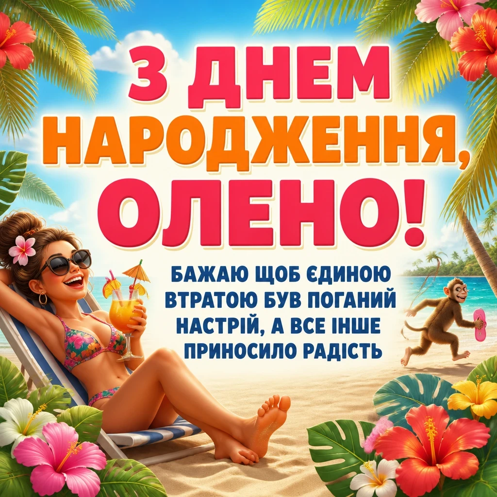 з днем народження олена