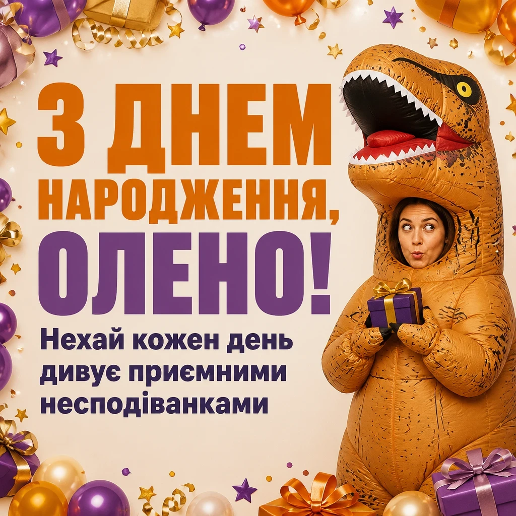 з днем народження олена