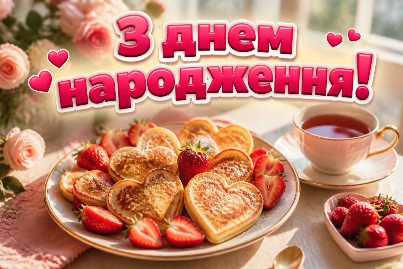 привітання з днем народження для донечки