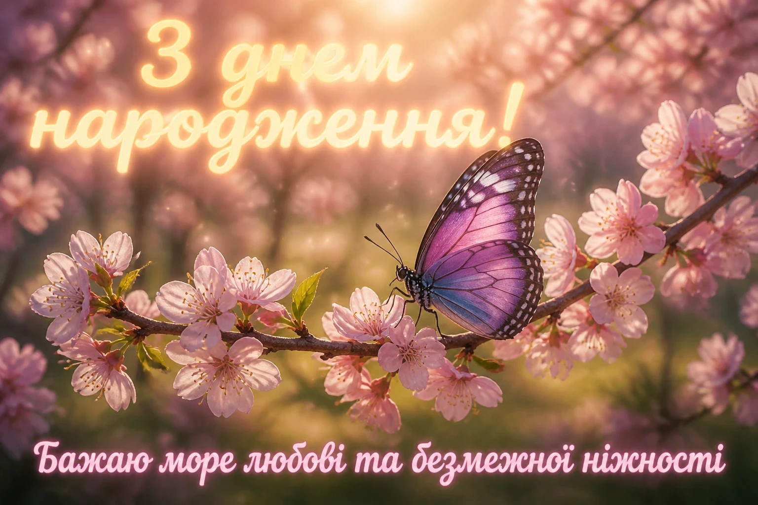 привітання з днем народження для донечки