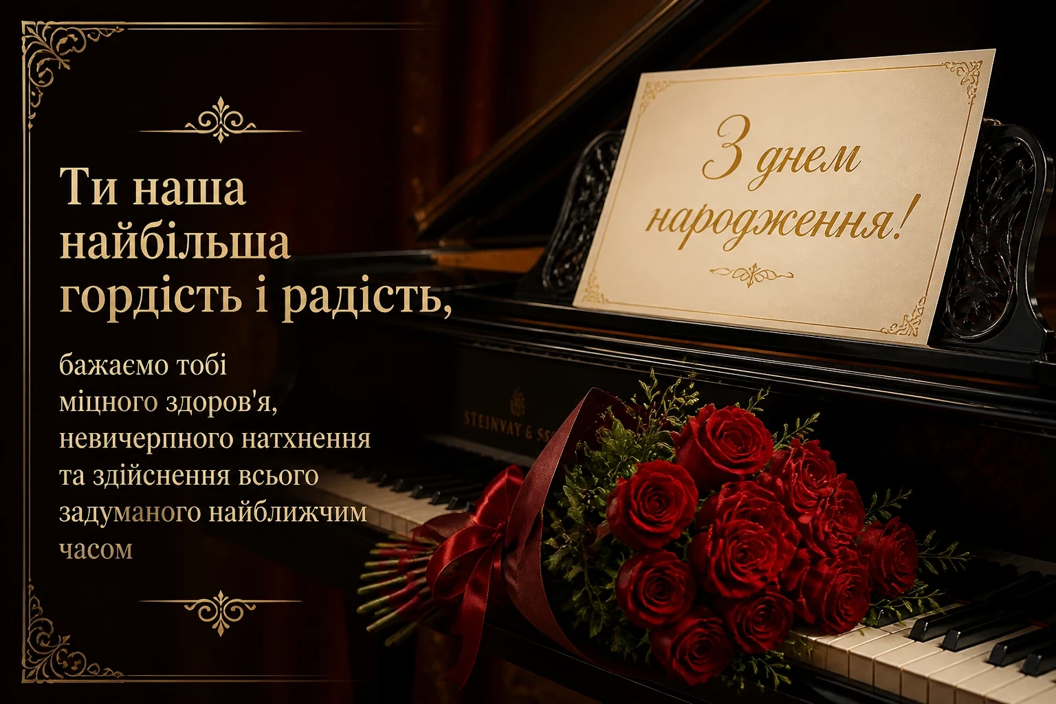 привітання з днем народження для донечки