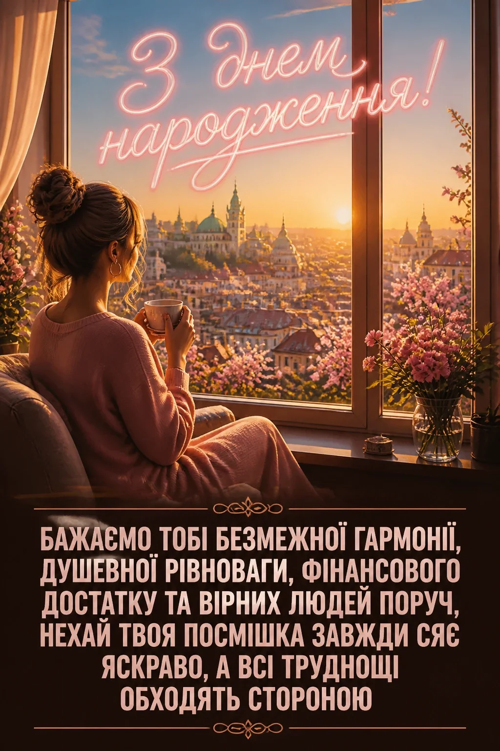 привітання з днем народження для донечки