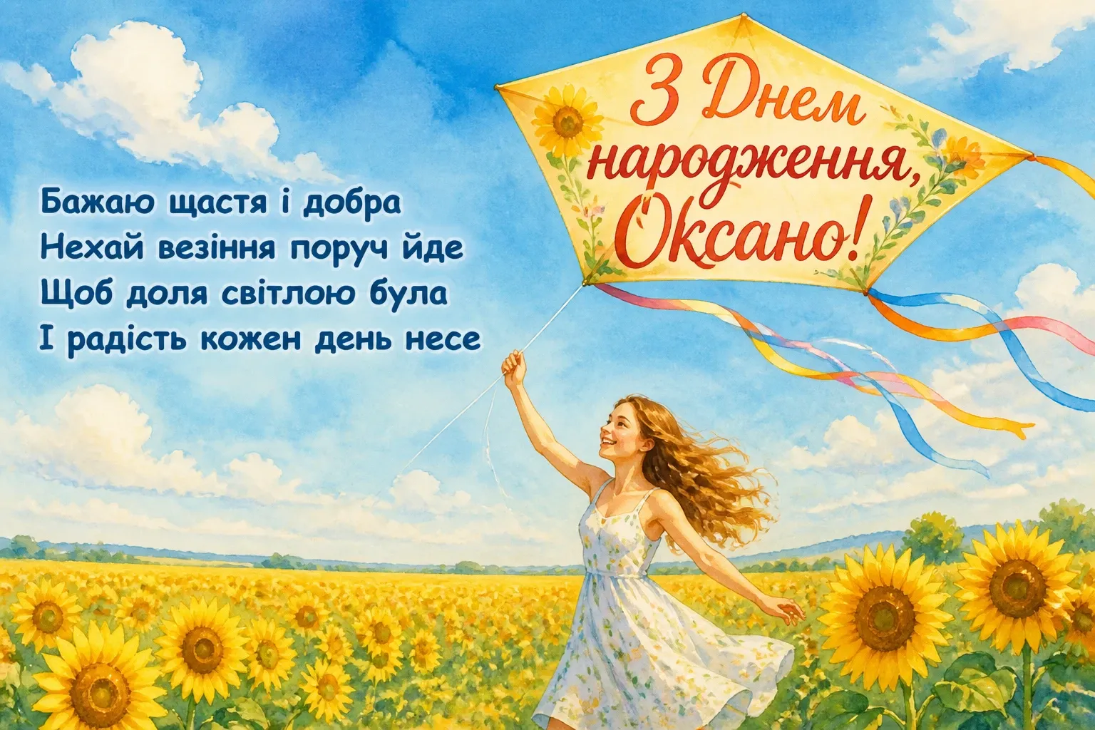 з днем народження оксана