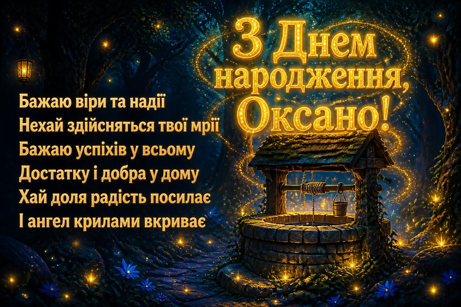 з днем народження оксана