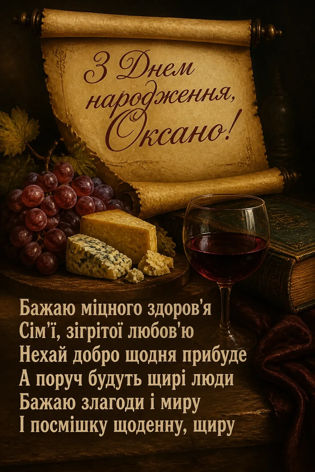 з днем народження оксана