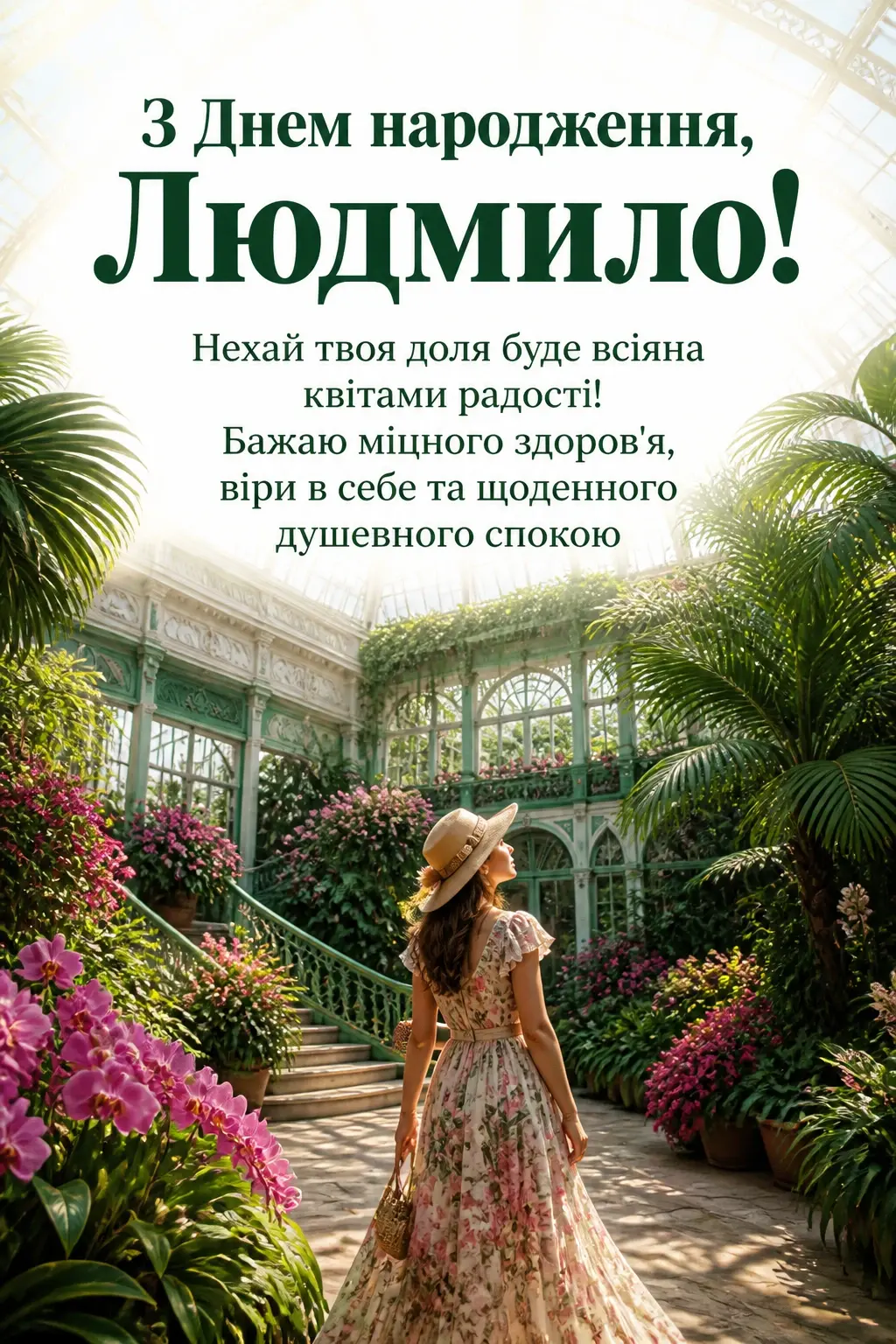 з днем народження людмила