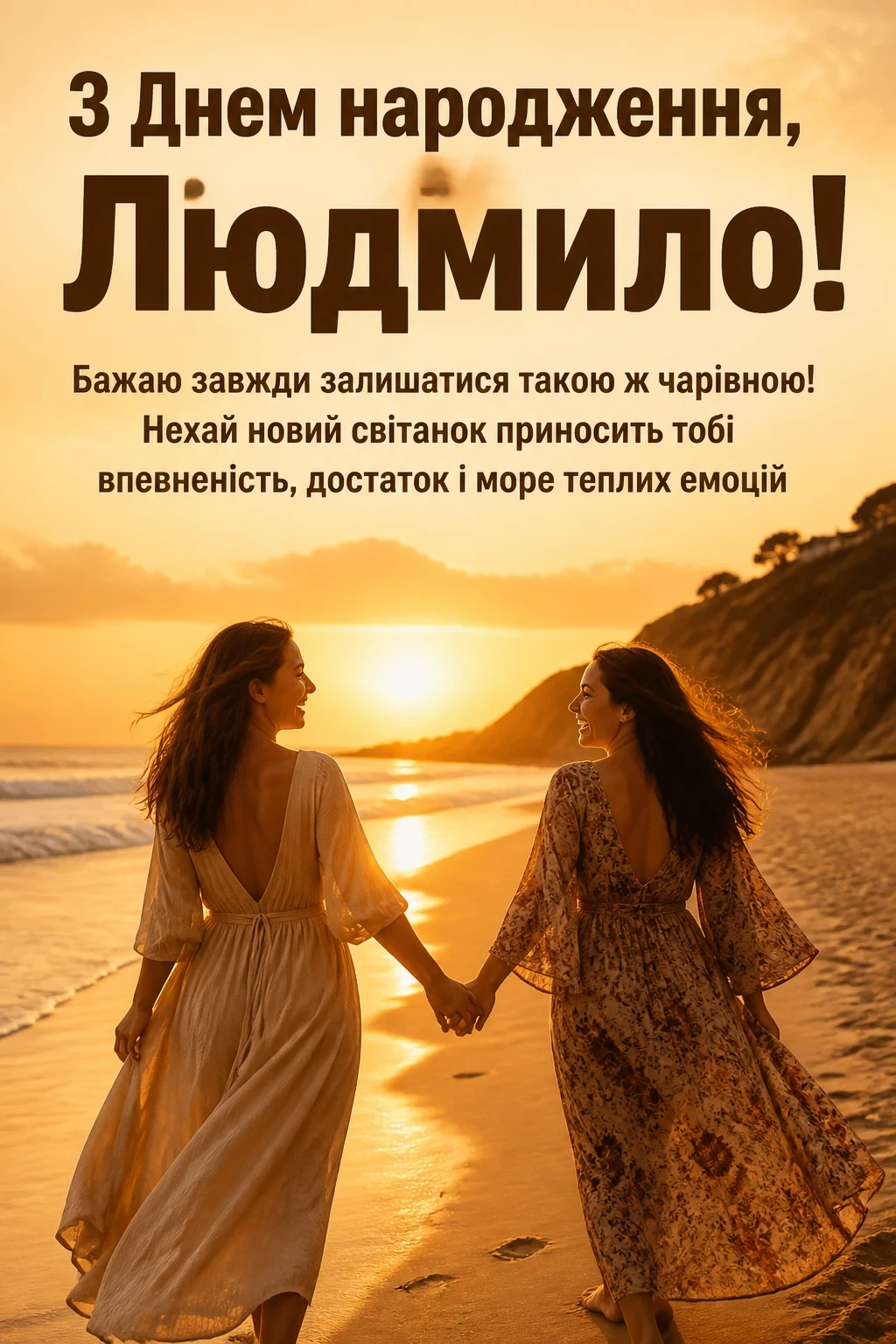 з днем народження людмила