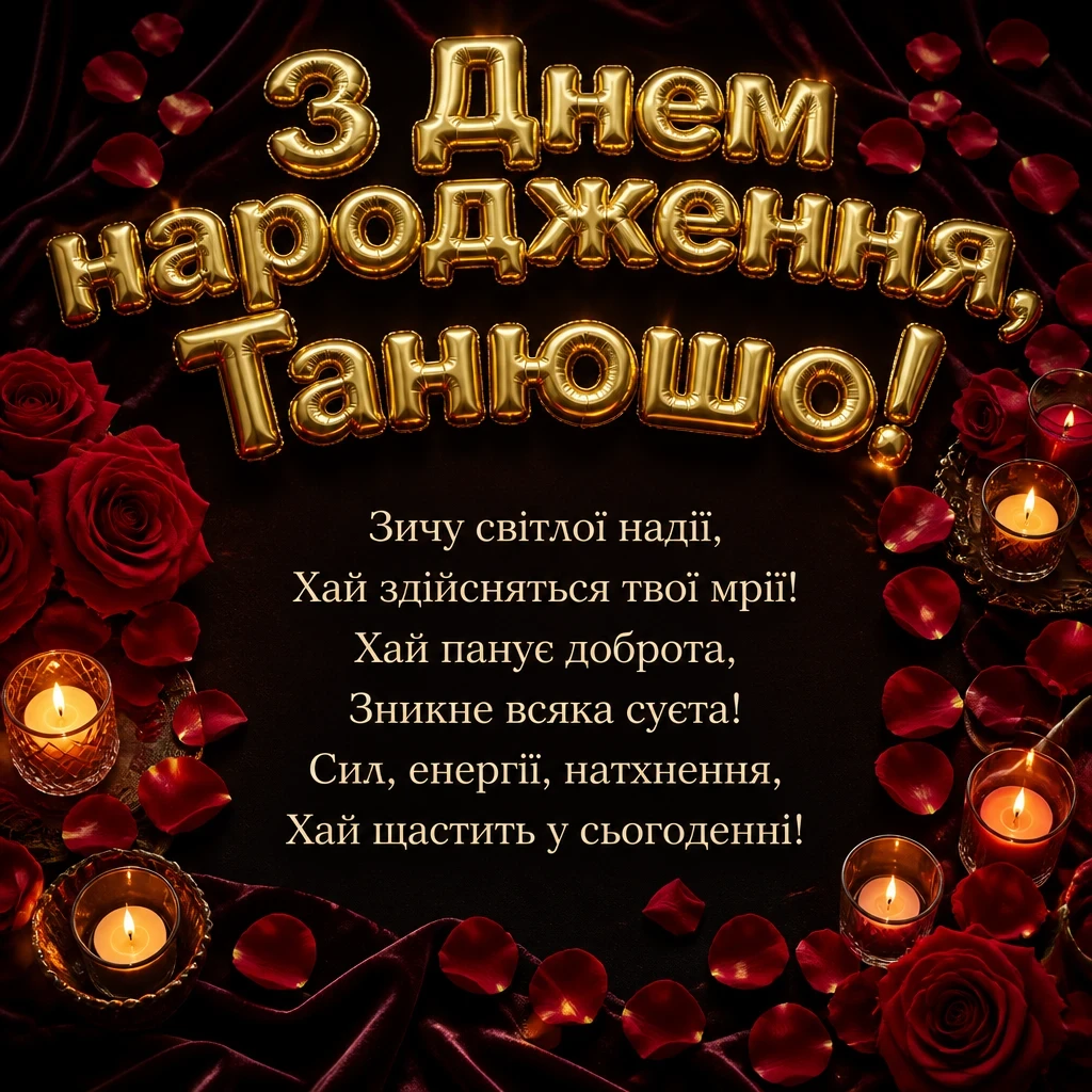 танюша з днем народження
