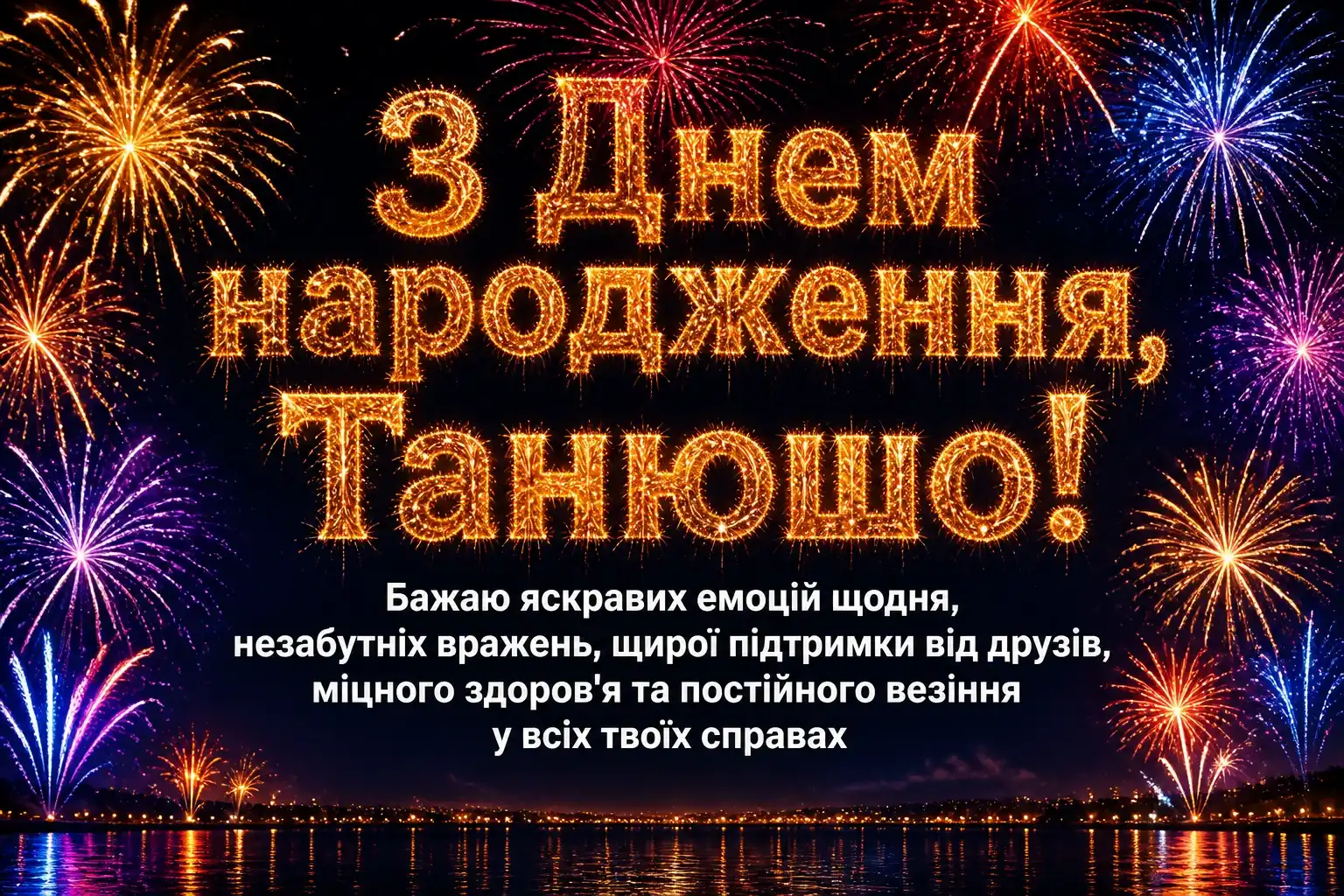 танюша з днем народження