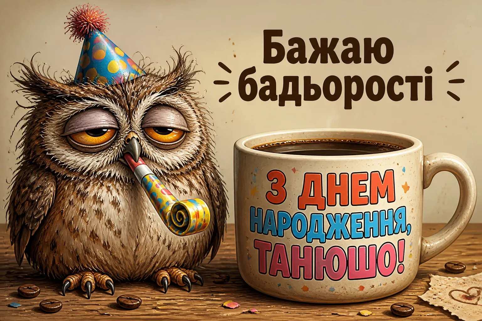 танюша з днем народження