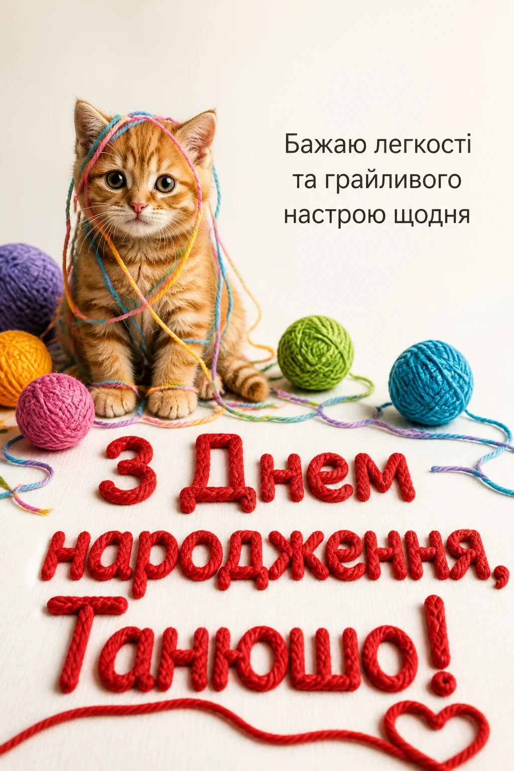 танюша з днем народження