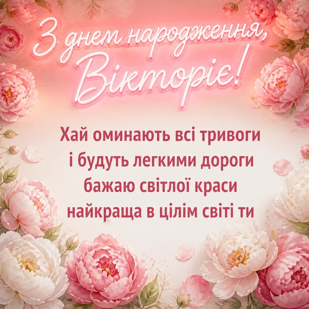 з днем народження вікторія з днем народження вікторія